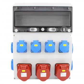 Preview: Stromverteiler (3x CEE 5P 16A + 8x 230V/16A)